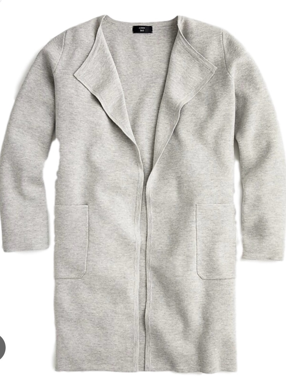 J. Crew wool -cotton mix Long Cardigan, pristine conditon